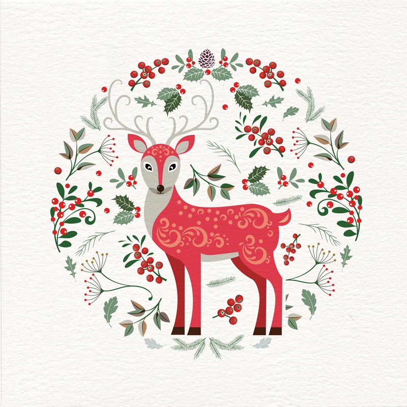 Contemporary Christmas Cards designs from Paper Pleasures